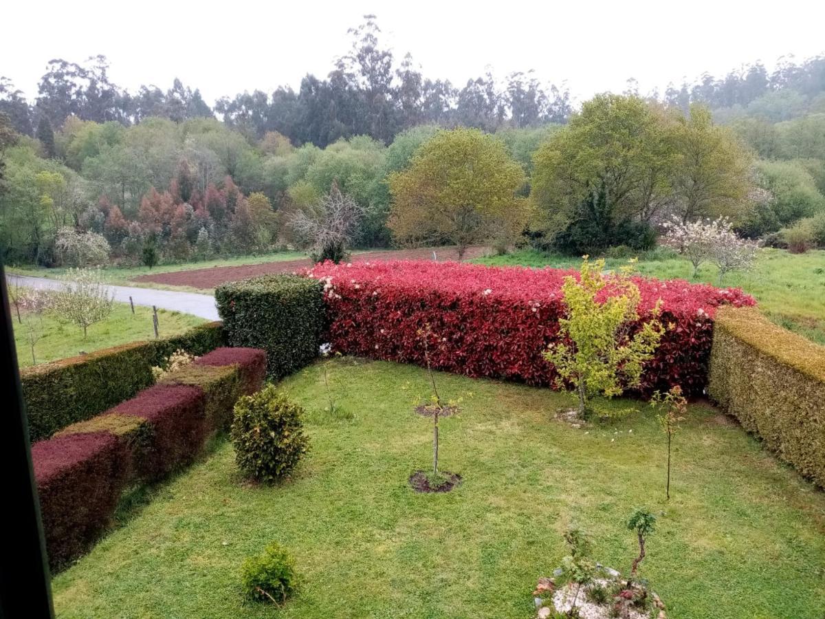 Casa O Castelo En Touro Villa Kültér fotó